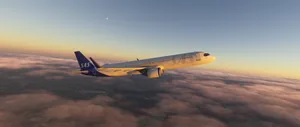 Manual Test Flight from LKPR to LOWS (FSL A21N Version 11.0.1.350) — fotografie 33