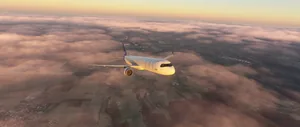 Manual Test Flight from LKPR to LOWS (FSL A21N Version 11.0.1.350) — fotografie 35
