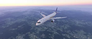 Manual Test Flight from LKPR to LOWS (FSL A21N Version 11.0.1.350) — fotografie 46