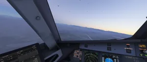 Manual Test Flight from LKPR to LOWS (FSL A21N Version 11.0.1.350) — fotografie 63