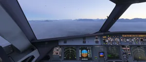 Manual Test Flight from LKPR to LOWS (FSL A21N Version 11.0.1.350) — fotografie 65