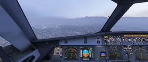 Manual Test Flight from LKPR to LOWS (FSL A21N Version 11.0.1.350) — fotografie 67