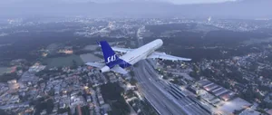 Manual Test Flight from LKPR to LOWS (FSL A21N Version 11.0.1.350) — fotografie 69