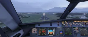 Manual Test Flight from LKPR to LOWS (FSL A21N Version 11.0.1.350) — fotografie 76