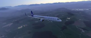 Manual Test Flight from LKPR to LOWS (FSL A21N Version 11.0.1.350) — fotografie 90