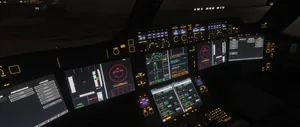 Test flight: Inibuilds A350 version 1.2.7 from Gran Canaria to Prague, GCLP LKPR — fotografie 2